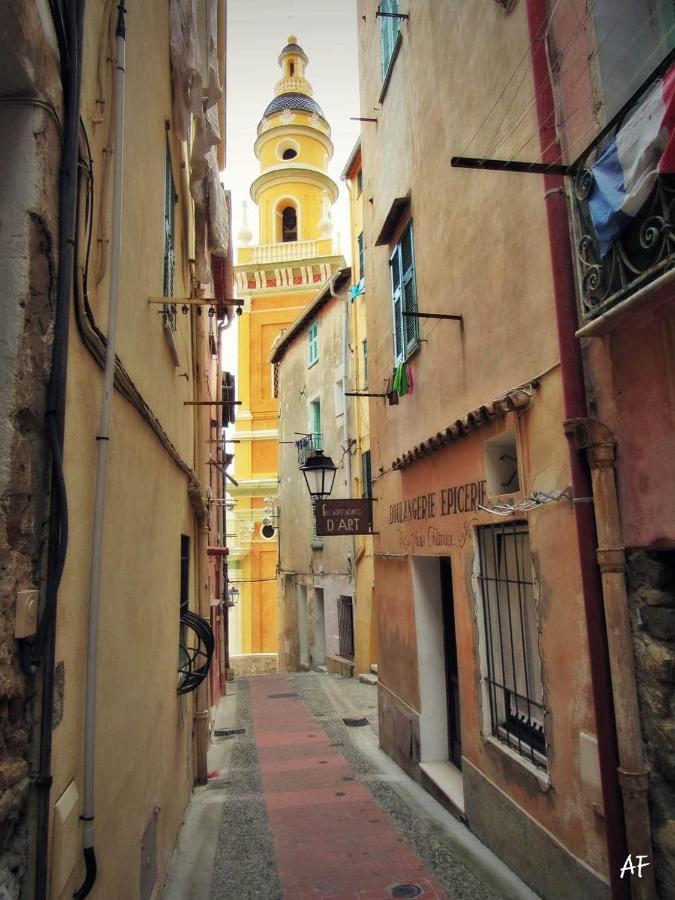 Les Violettes Apartamento Menton Exterior foto