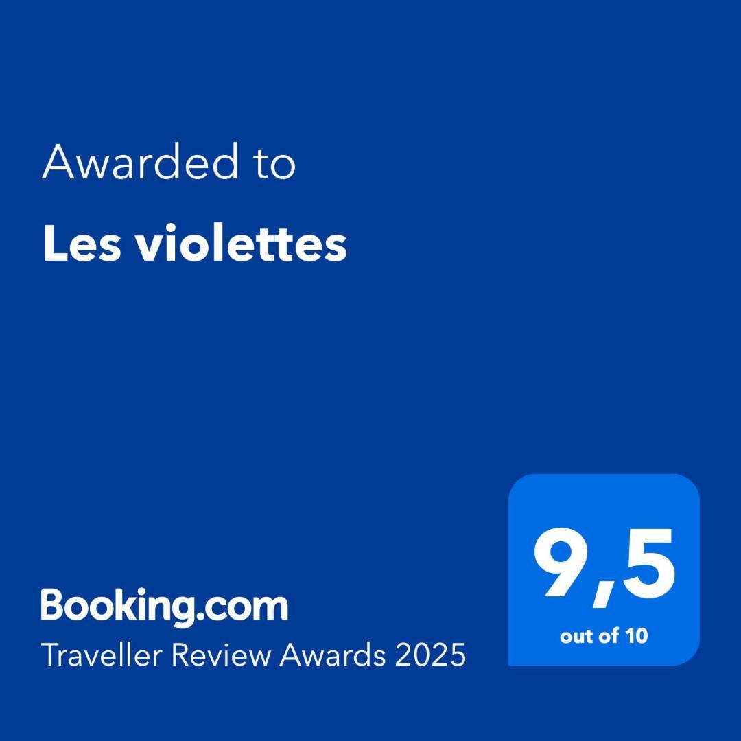 Les Violettes Apartamento Menton Exterior foto